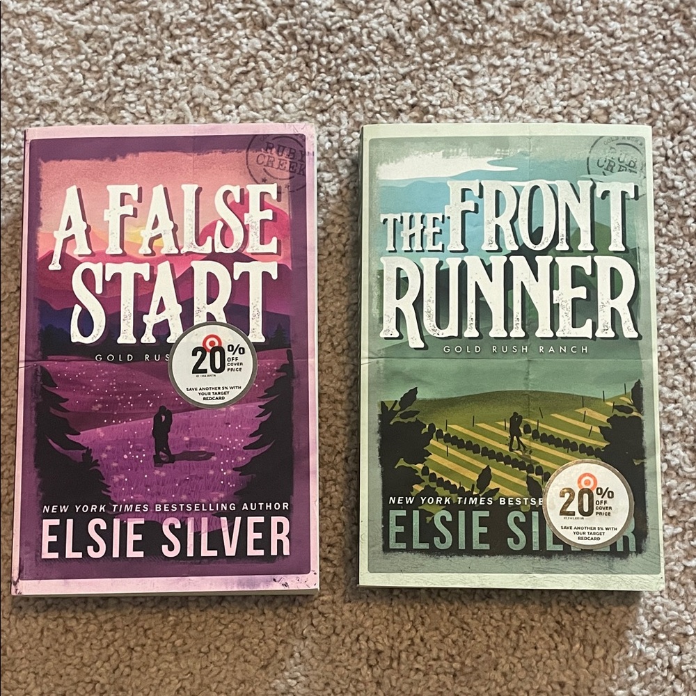 A False Start and The Front Runner Books by Elsie Silver